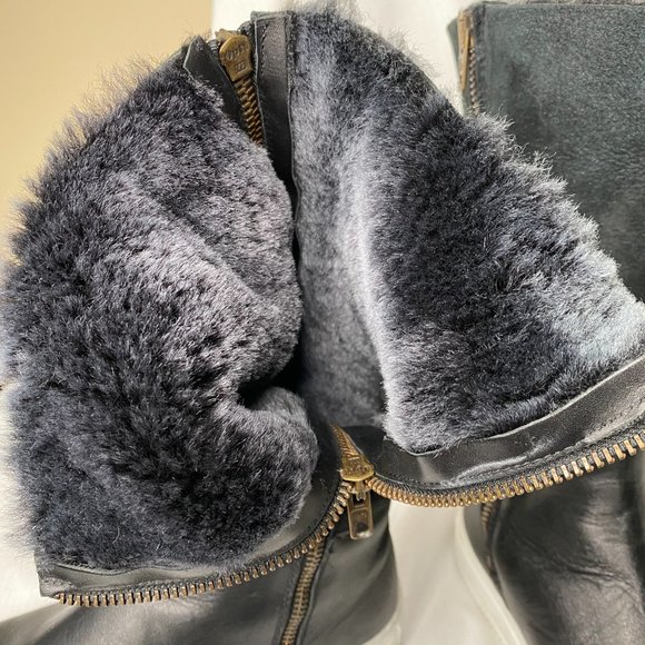 Margom Boots leather and suede with Rabbit Fur Lining - Picture 5 of 7